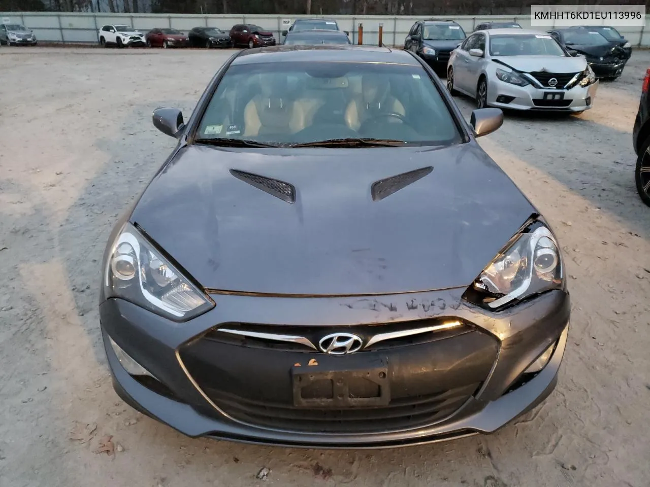 2014 Hyundai Genesis Coupe 2.0T VIN: KMHHT6KD1EU113996 Lot: 79029214