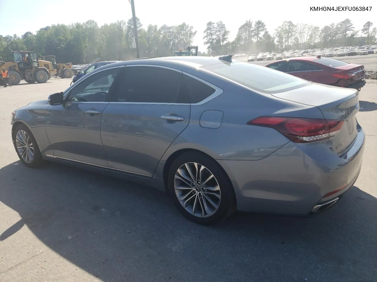 2015 Hyundai Genesis 3.8L VIN: KMHGN4JEXFU063847 Lot: 51333134