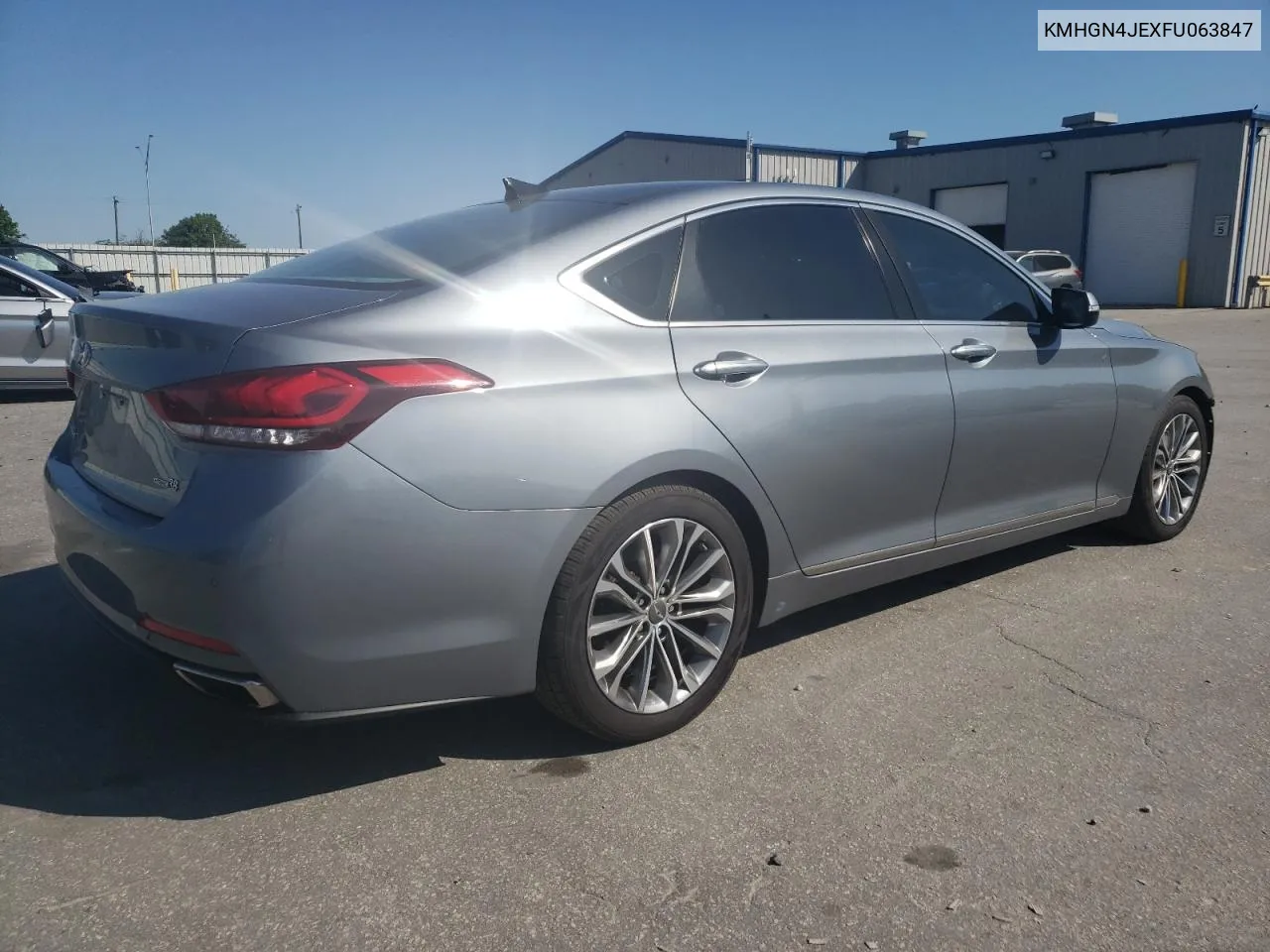 2015 Hyundai Genesis 3.8L VIN: KMHGN4JEXFU063847 Lot: 51333134