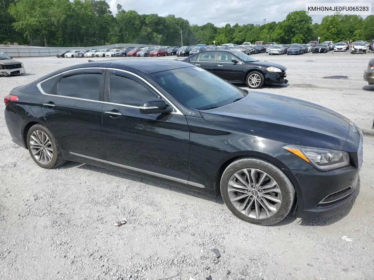 2015 Hyundai Genesis 3.8L VIN: KMHGN4JE0FU065283 Lot: 52415264