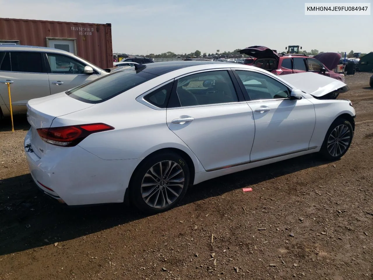 2015 Hyundai Genesis 3.8L VIN: KMHGN4JE9FU084947 Lot: 54892384