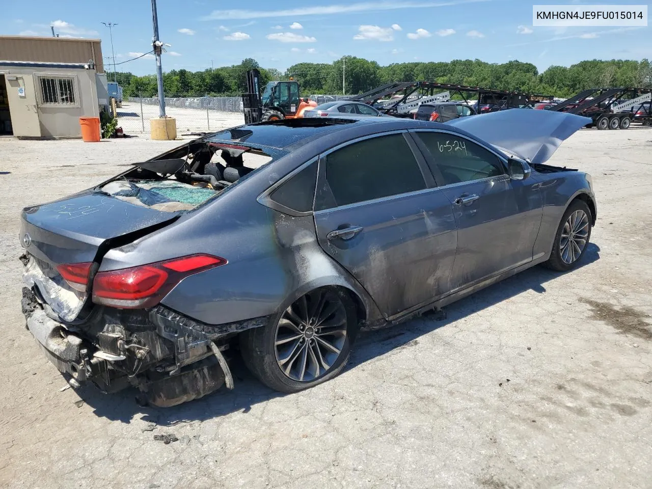 KMHGN4JE9FU015014 2015 Hyundai Genesis 3.8L