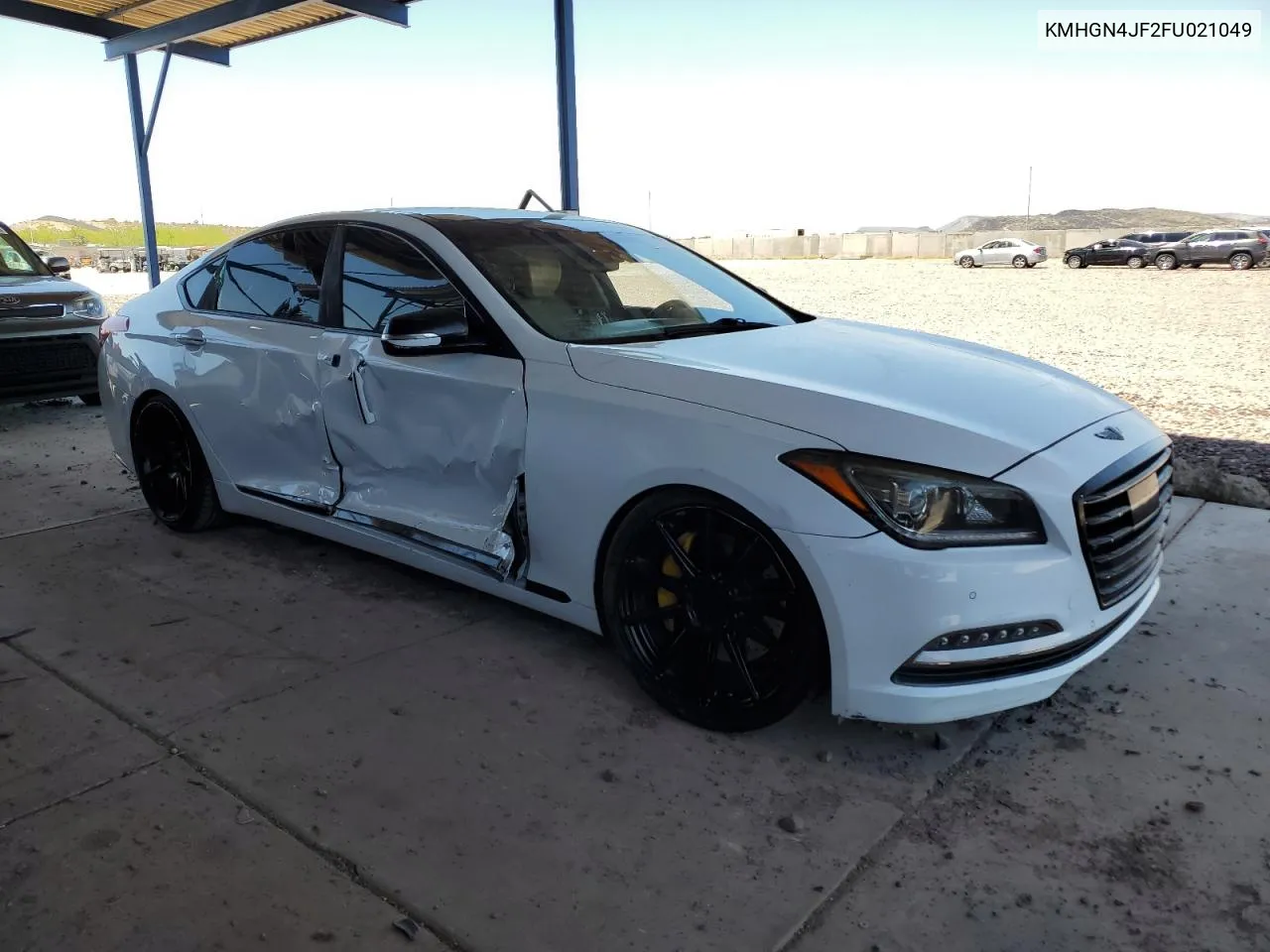 2015 Hyundai Genesis 5.0L VIN: KMHGN4JF2FU021049 Lot: 59072124