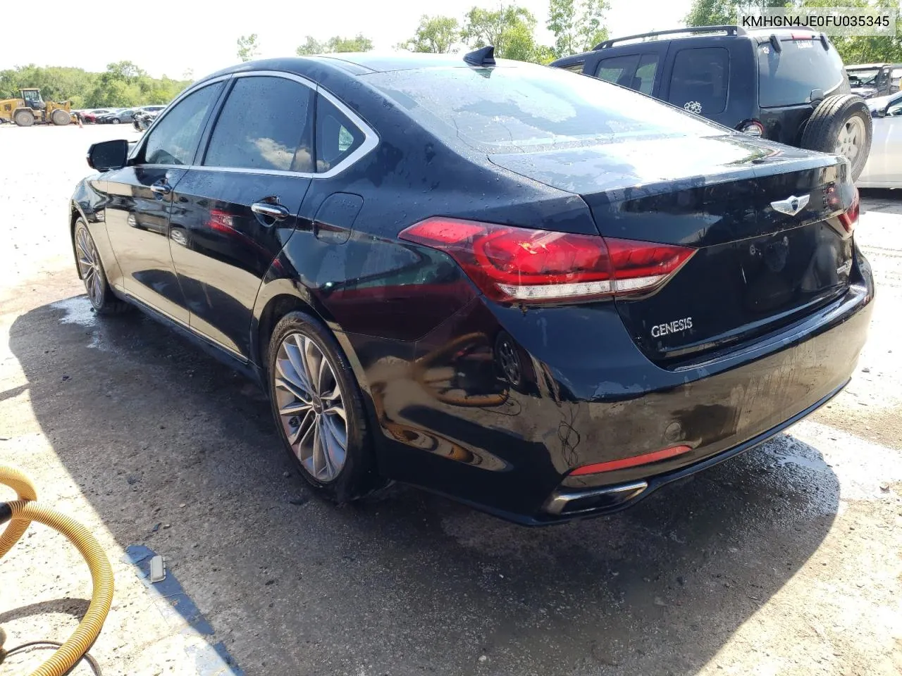 KMHGN4JE0FU035345 2015 Hyundai Genesis 3.8L