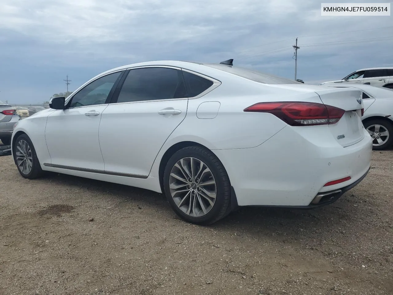 KMHGN4JE7FU059514 2015 Hyundai Genesis 3.8L