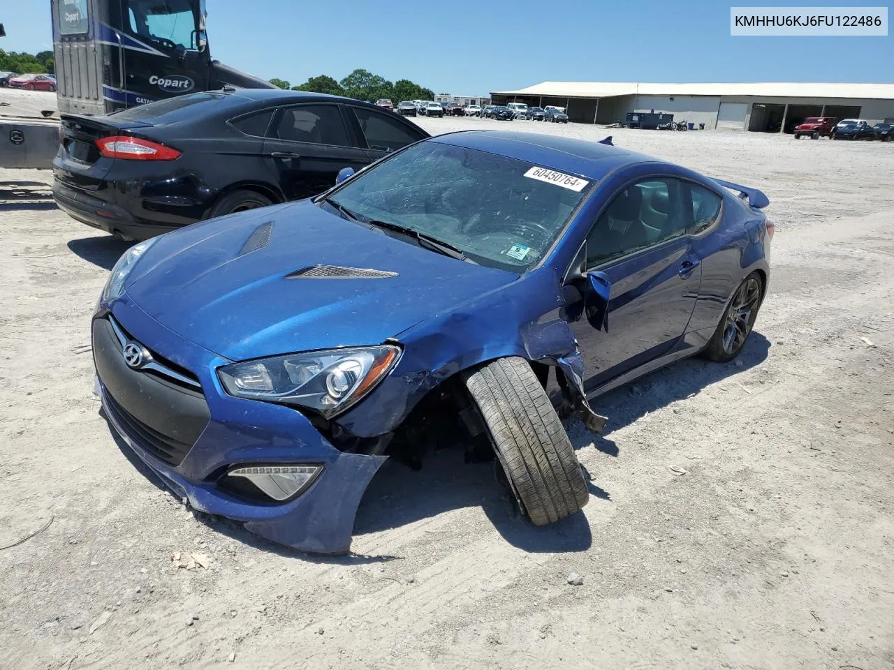 KMHHU6KJ6FU122486 2015 Hyundai Genesis Coupe 3.8L