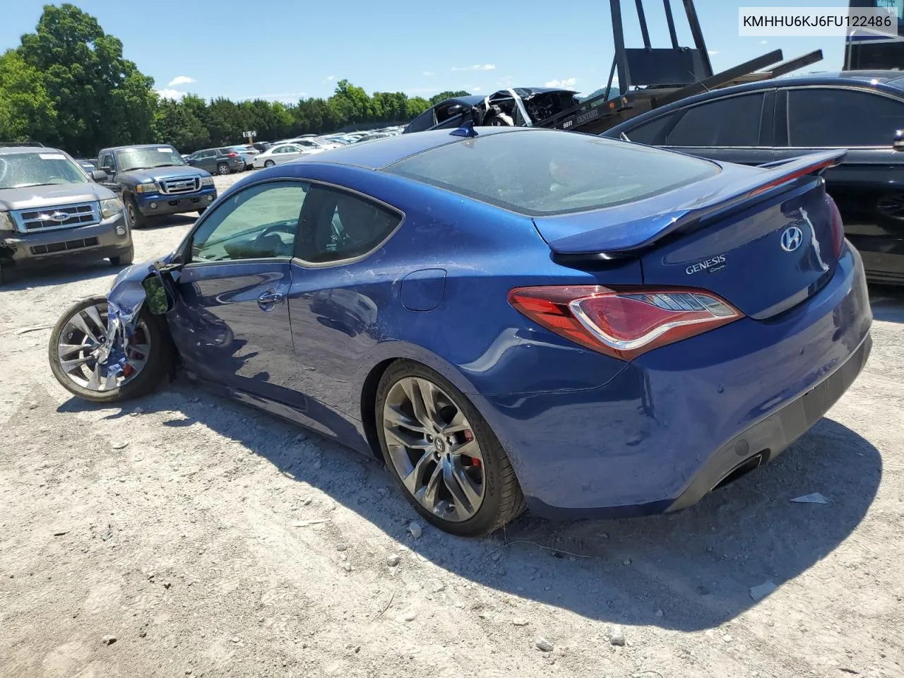 KMHHU6KJ6FU122486 2015 Hyundai Genesis Coupe 3.8L