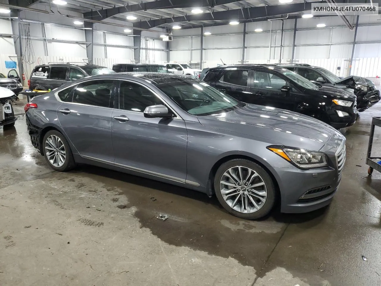 KMHGN4JE4FU070468 2015 Hyundai Genesis 3.8L