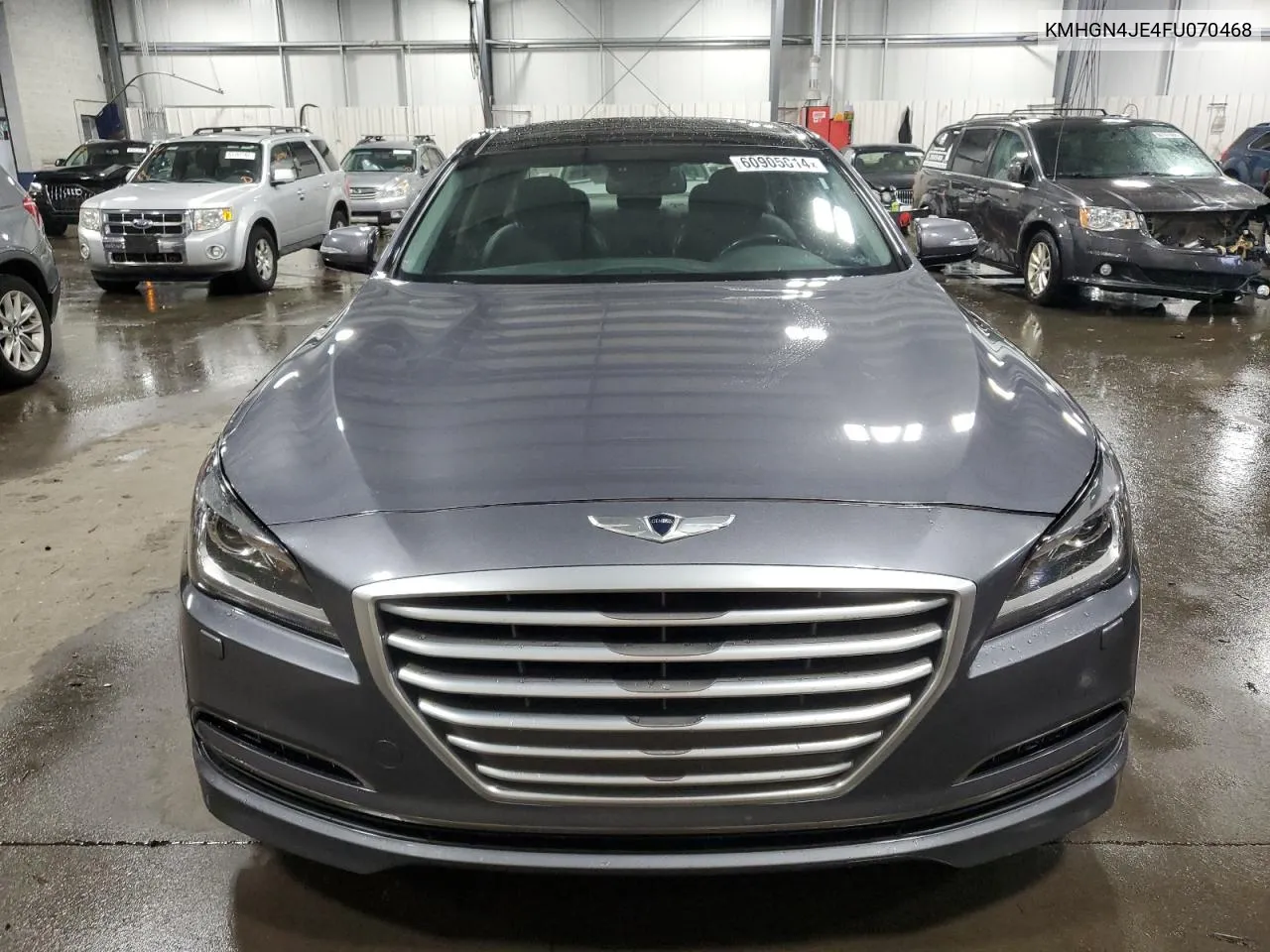 KMHGN4JE4FU070468 2015 Hyundai Genesis 3.8L