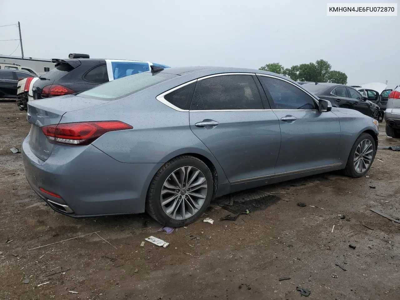 KMHGN4JE6FU072870 2015 Hyundai Genesis 3.8L