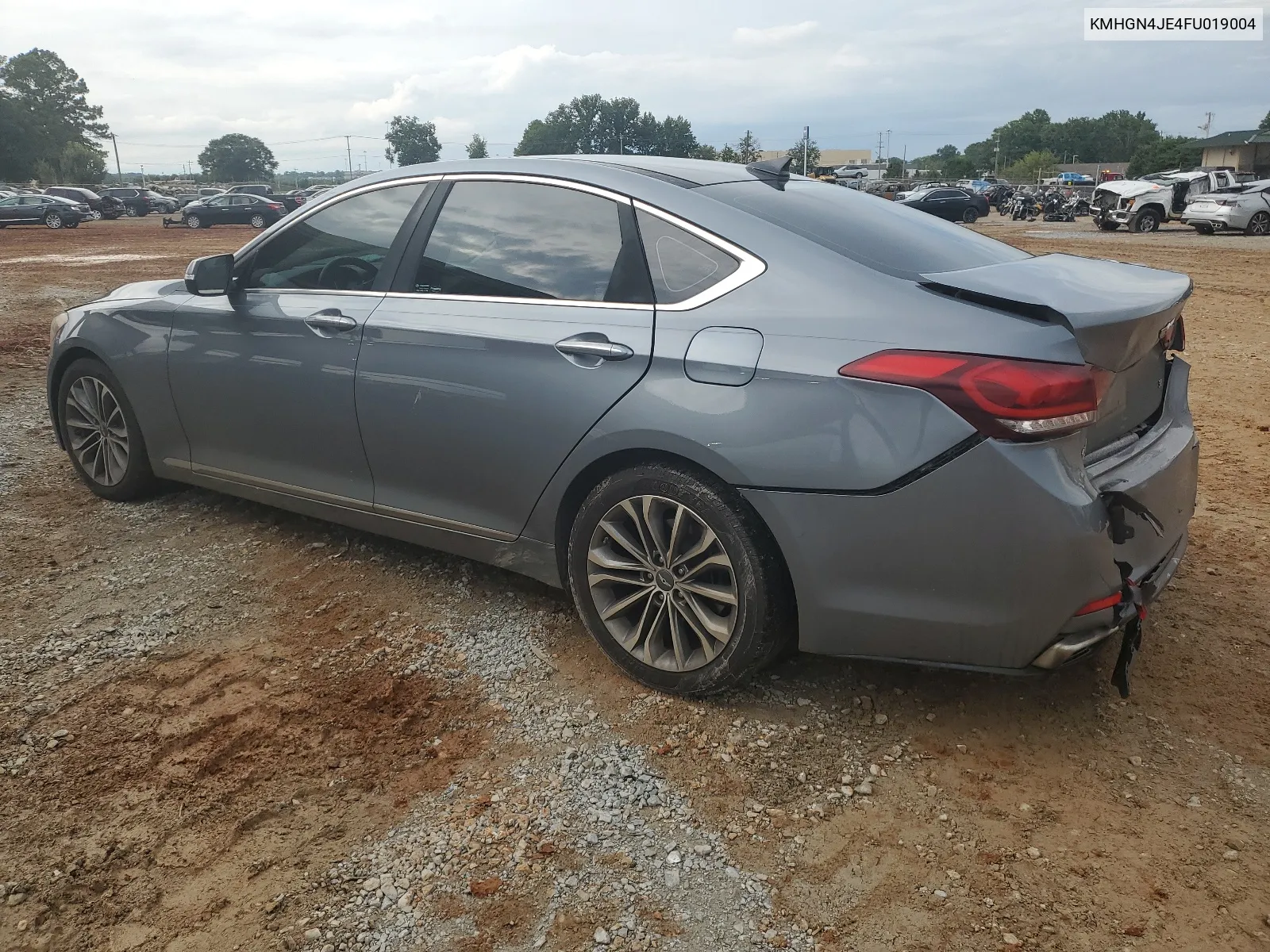 KMHGN4JE4FU019004 2015 Hyundai Genesis 3.8L