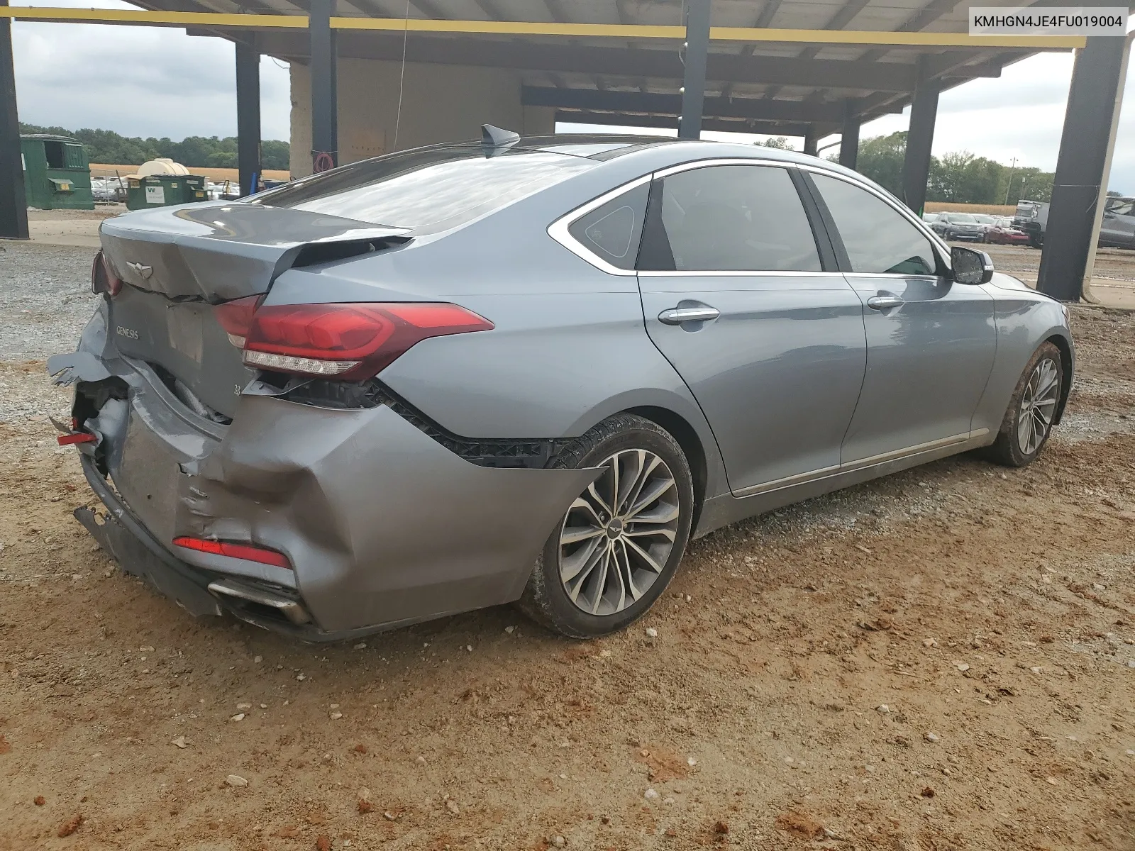 KMHGN4JE4FU019004 2015 Hyundai Genesis 3.8L