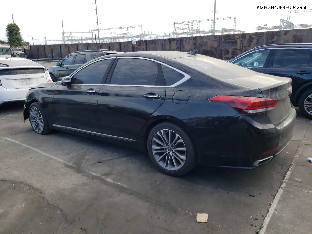 2015 Hyundai Genesis 3.8L VIN: KMHGN4JE8FU042950 Lot: 65751824