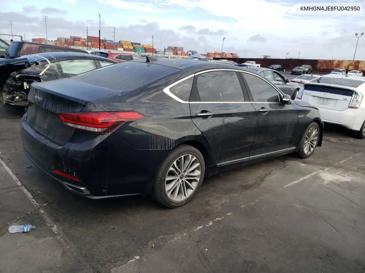 2015 Hyundai Genesis 3.8L VIN: KMHGN4JE8FU042950 Lot: 65751824