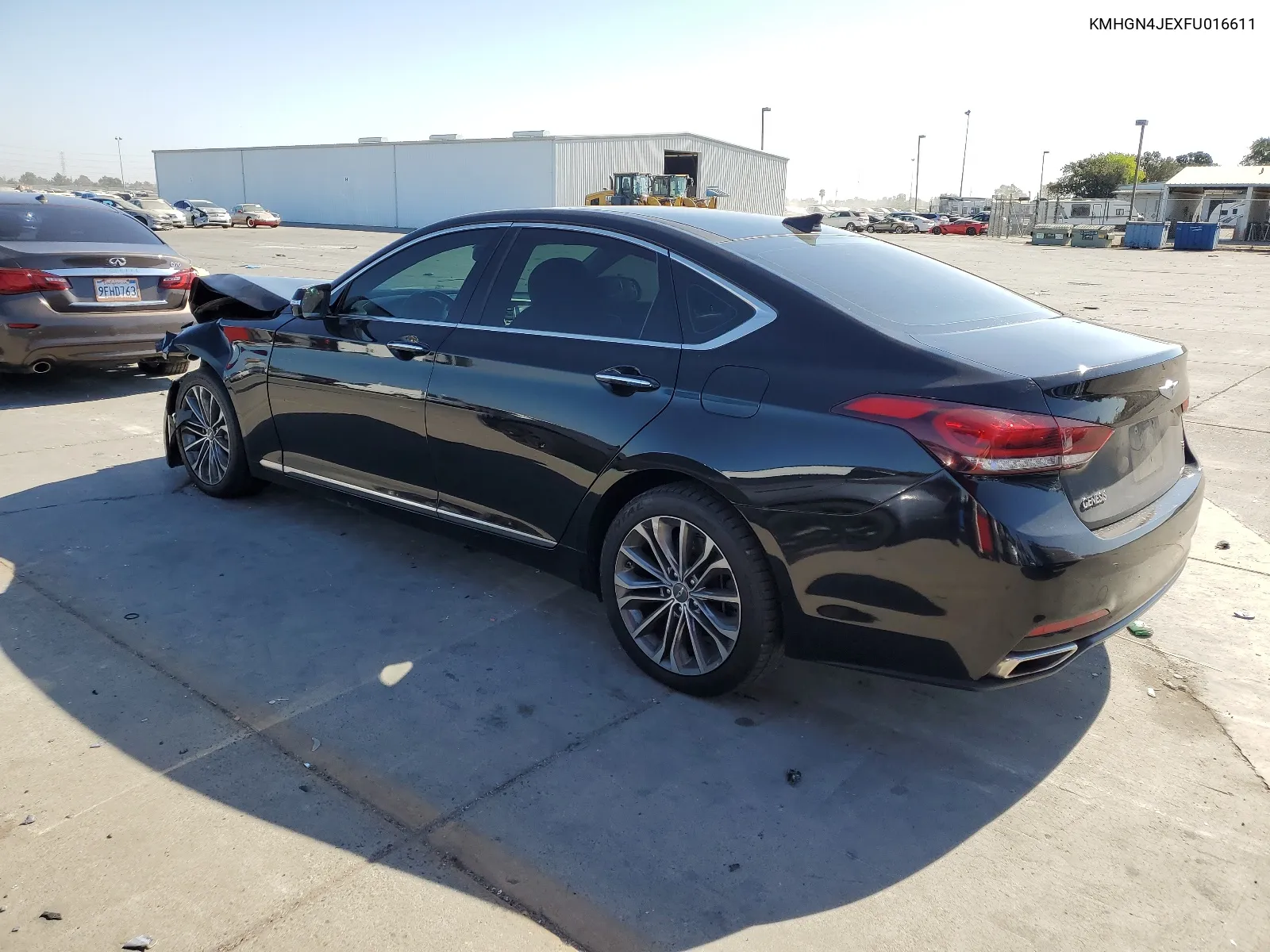 2015 Hyundai Genesis 3.8L VIN: KMHGN4JEXFU016611 Lot: 65860774