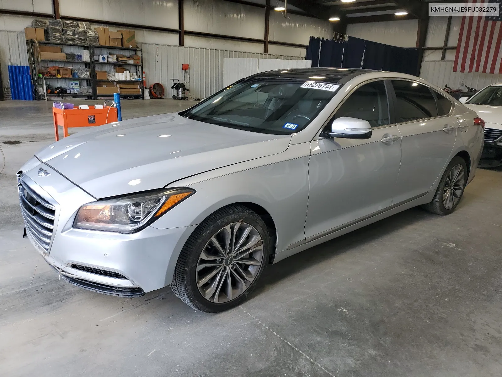 2015 Hyundai Genesis 3.8L VIN: KMHGN4JE9FU032279 Lot: 66226744