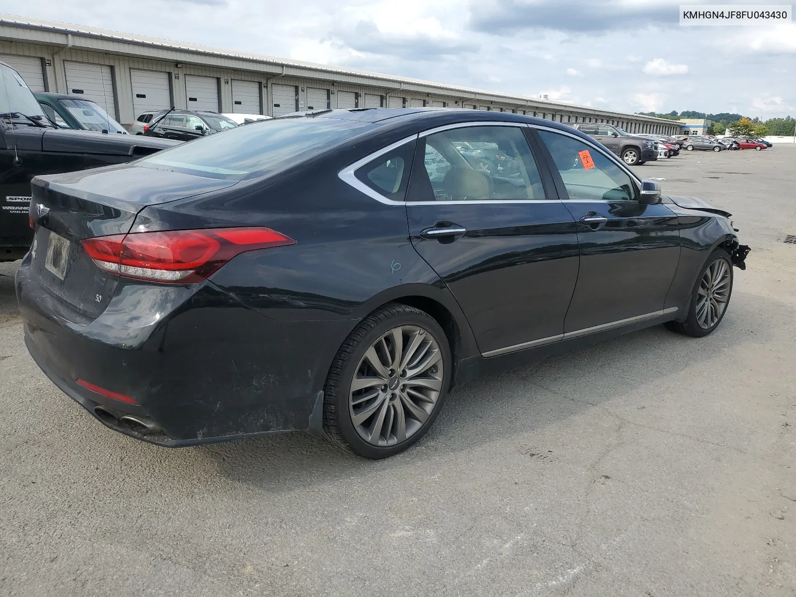 2015 Hyundai Genesis 5.0L VIN: KMHGN4JF8FU043430 Lot: 66478734