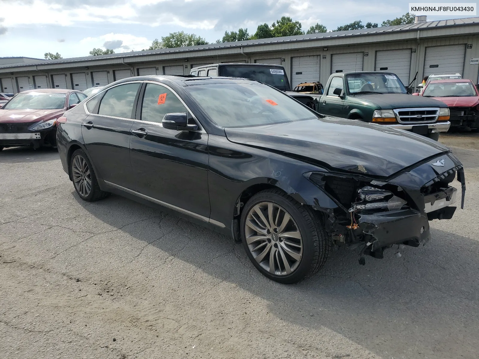 2015 Hyundai Genesis 5.0L VIN: KMHGN4JF8FU043430 Lot: 66478734