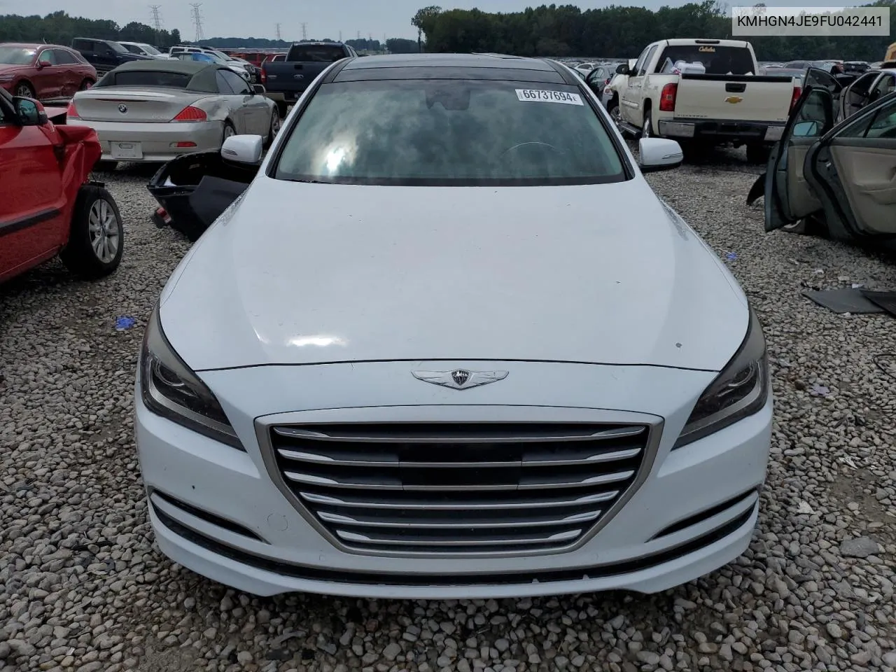 KMHGN4JE9FU042441 2015 Hyundai Genesis 3.8L