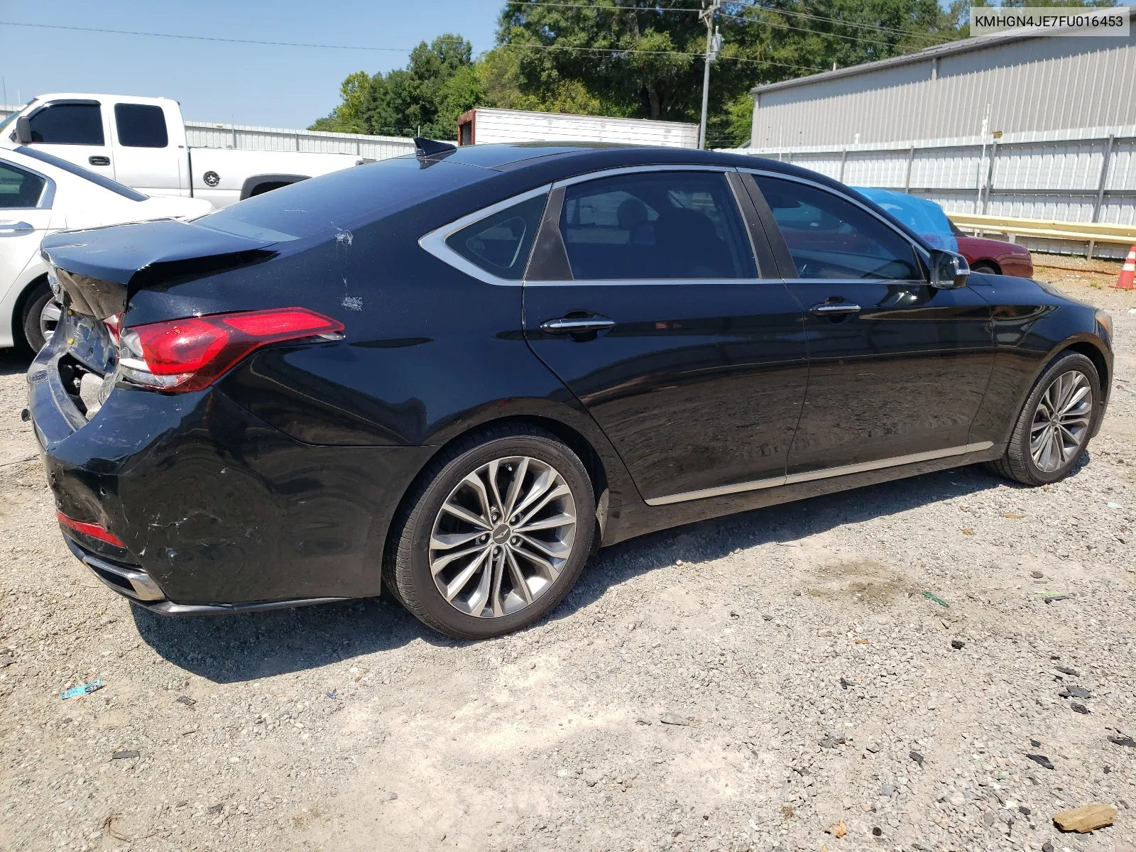 KMHGN4JE7FU016453 2015 Hyundai Genesis 3.8L