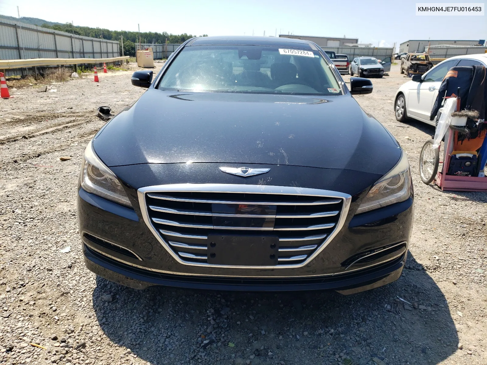 KMHGN4JE7FU016453 2015 Hyundai Genesis 3.8L