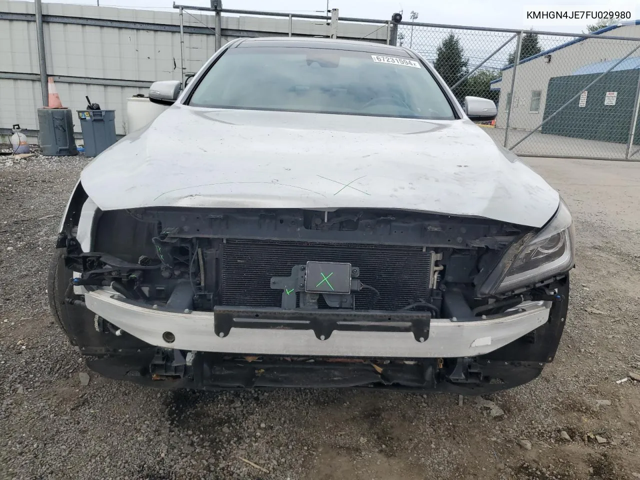 KMHGN4JE7FU029980 2015 Hyundai Genesis 3.8L