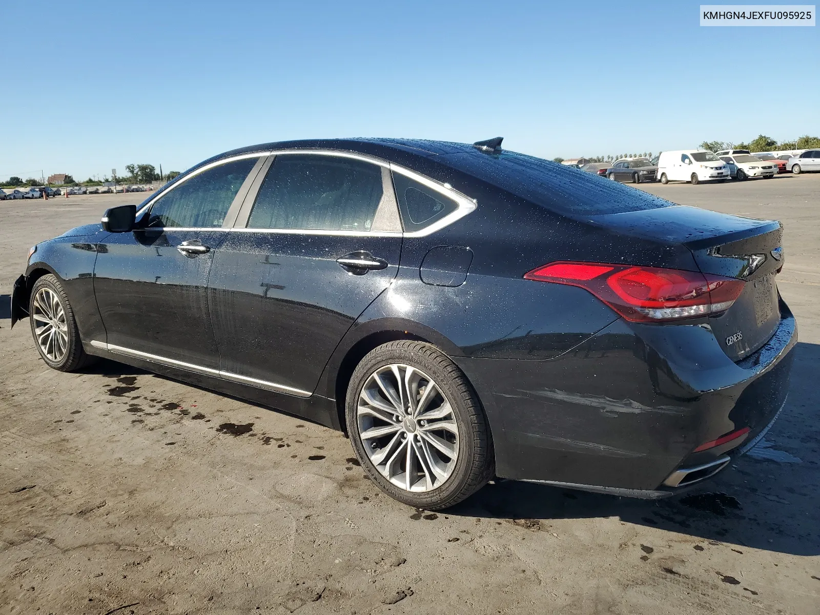 KMHGN4JEXFU095925 2015 Hyundai Genesis 3.8L