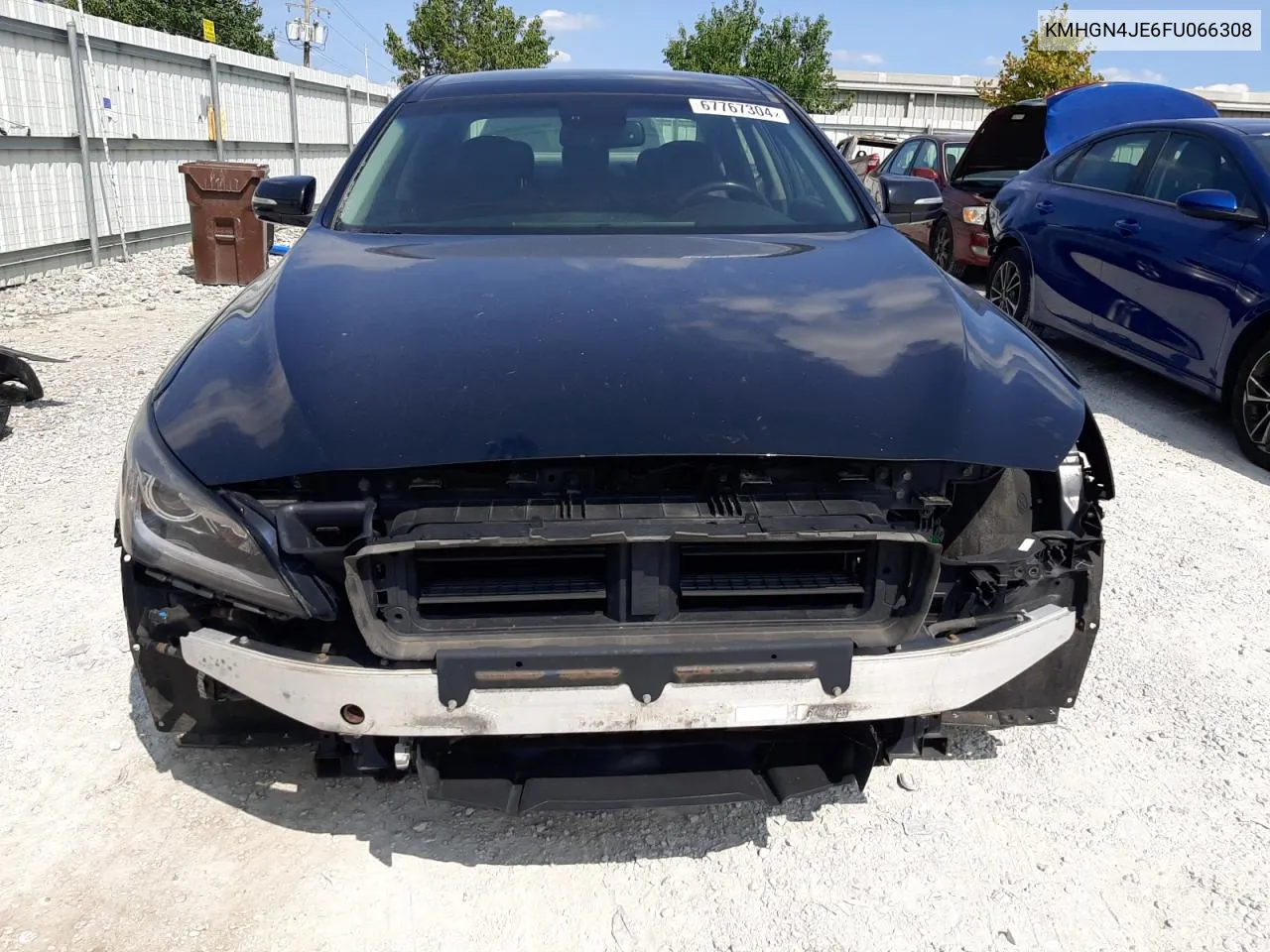 KMHGN4JE6FU066308 2015 Hyundai Genesis 3.8L