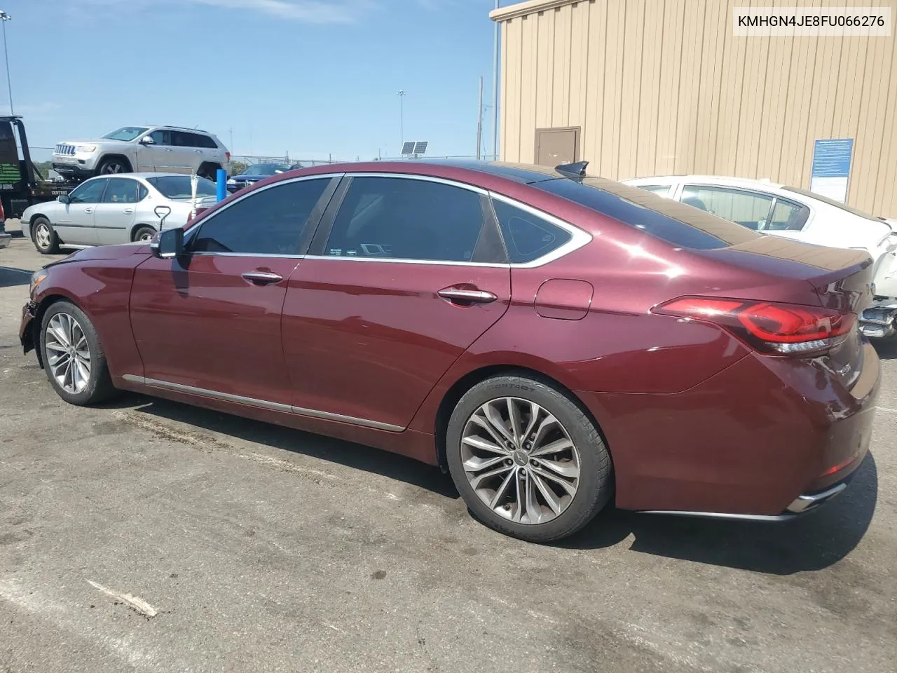 2015 Hyundai Genesis 3.8L VIN: KMHGN4JE8FU066276 Lot: 68118794