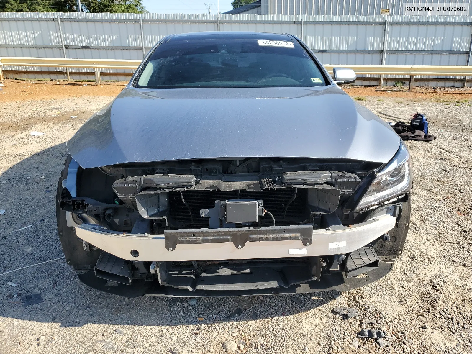 KMHGN4JF3FU070602 2015 Hyundai Genesis 5.0L