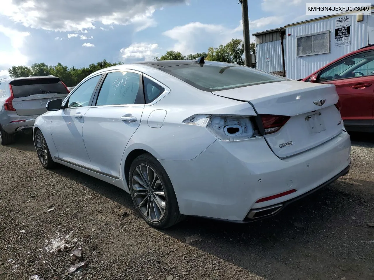 KMHGN4JEXFU073049 2015 Hyundai Genesis 3.8L