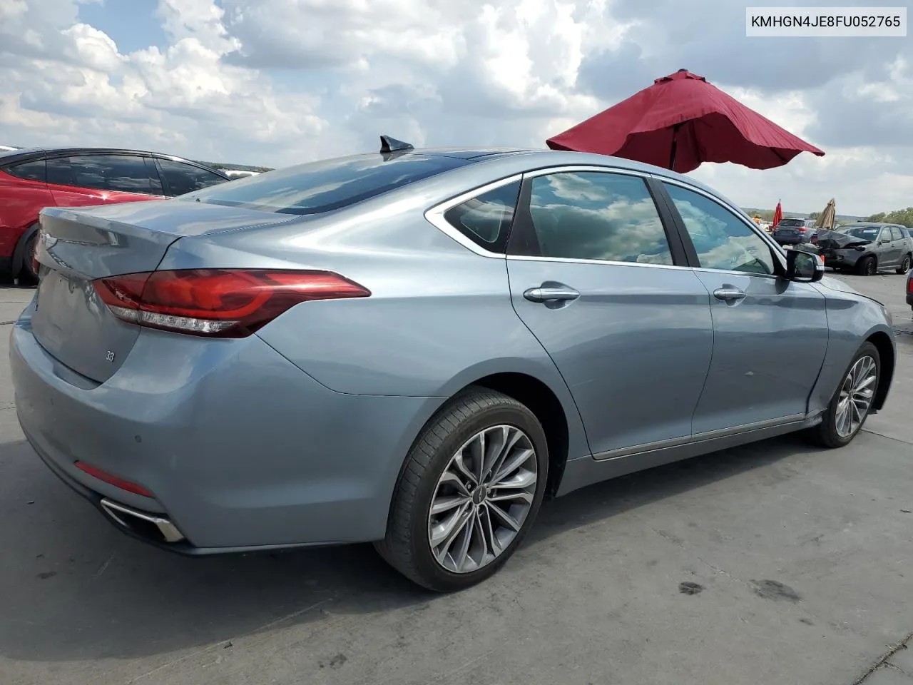 KMHGN4JE8FU052765 2015 Hyundai Genesis 3.8L