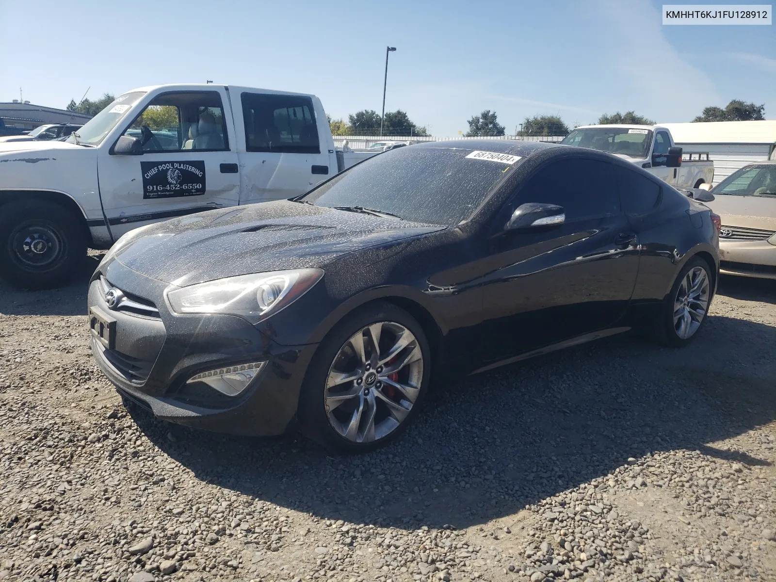 2015 Hyundai Genesis Coupe 3.8L VIN: KMHHT6KJ1FU128912 Lot: 68750404