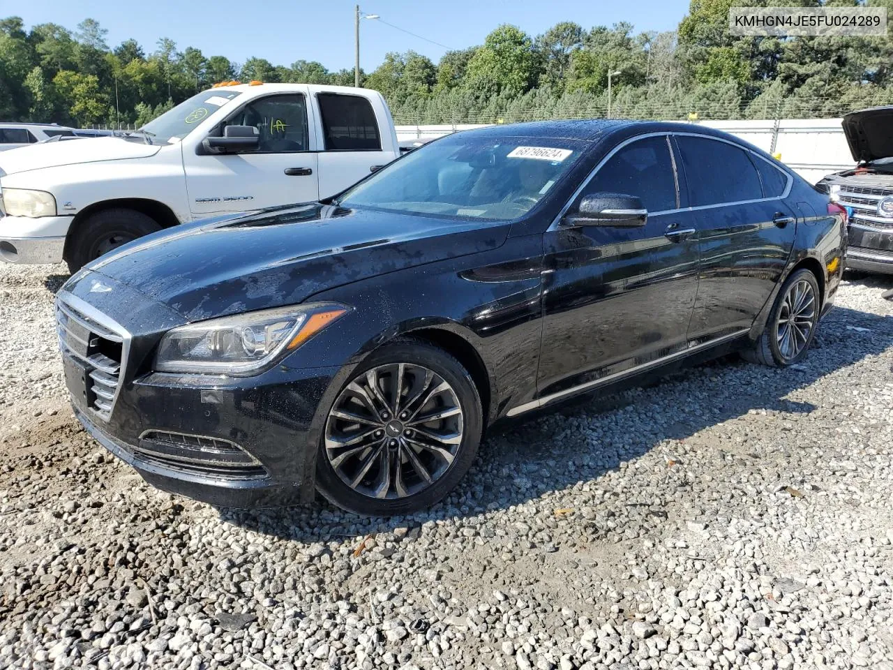 2015 Hyundai Genesis 3.8L VIN: KMHGN4JE5FU024289 Lot: 68796624