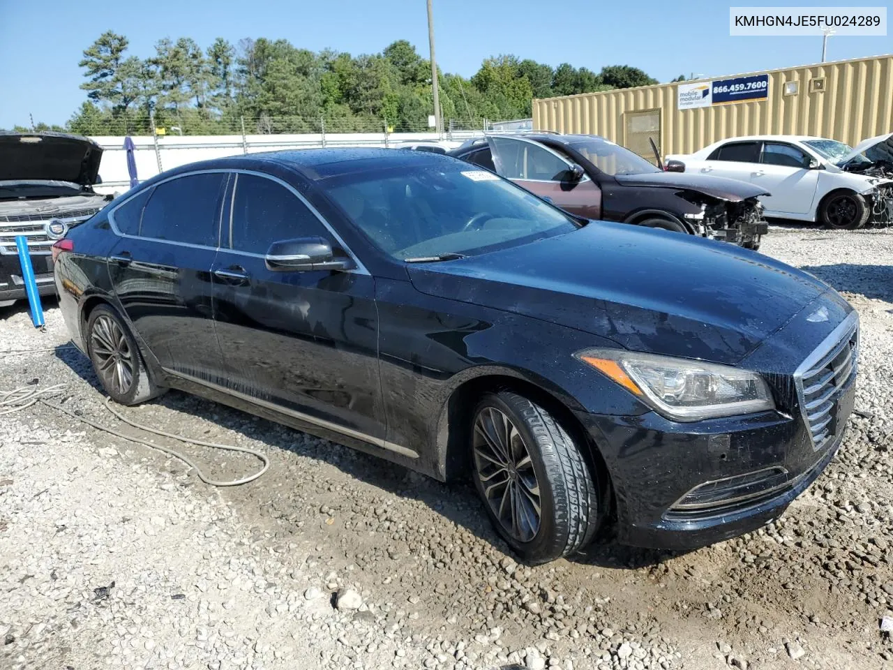 2015 Hyundai Genesis 3.8L VIN: KMHGN4JE5FU024289 Lot: 68796624