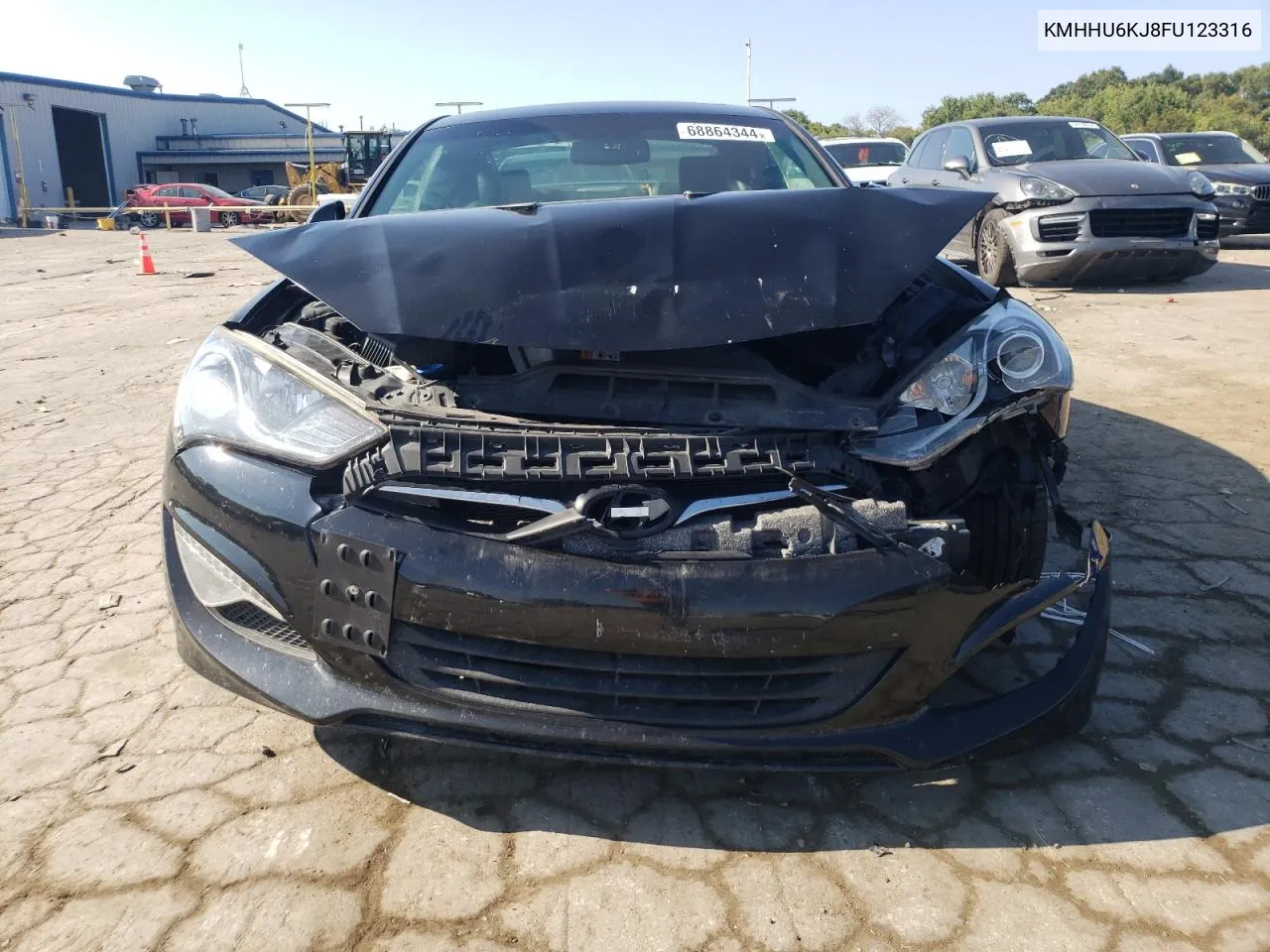 KMHHU6KJ8FU123316 2015 Hyundai Genesis Coupe 3.8L