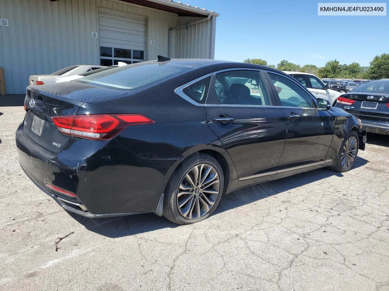 KMHGN4JE4FU023490 2015 Hyundai Genesis 3.8L