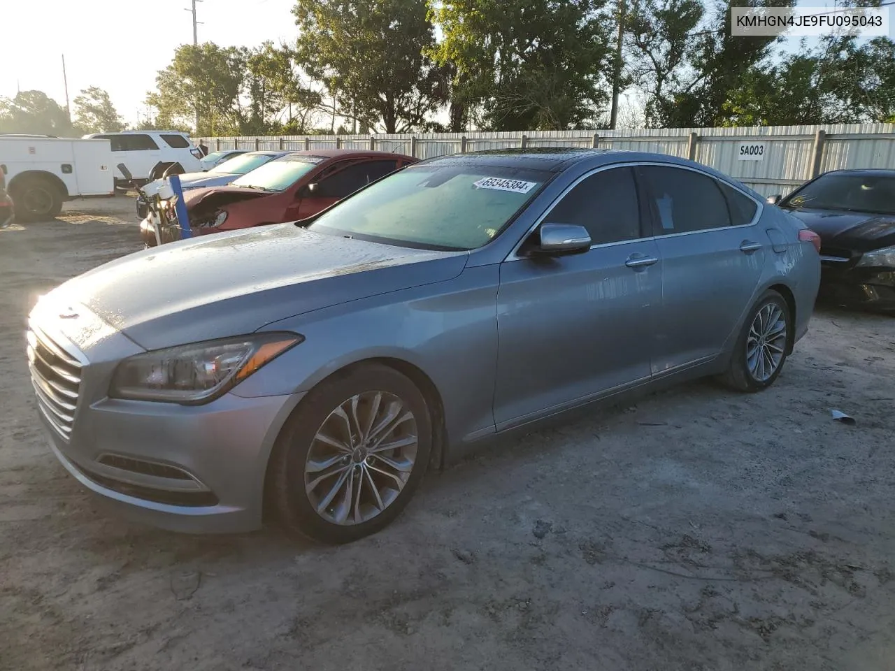 KMHGN4JE9FU095043 2015 Hyundai Genesis 3.8L