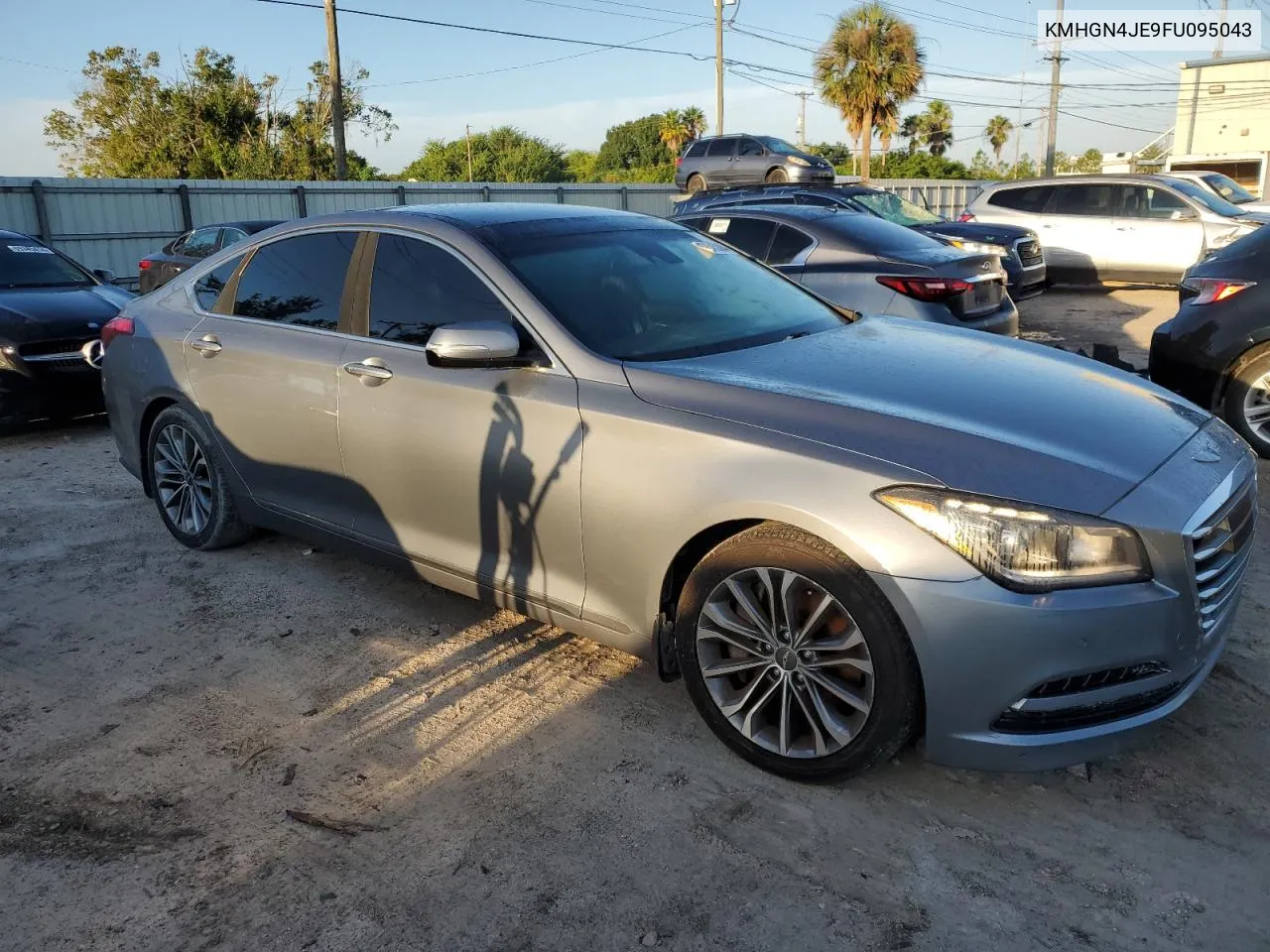 KMHGN4JE9FU095043 2015 Hyundai Genesis 3.8L