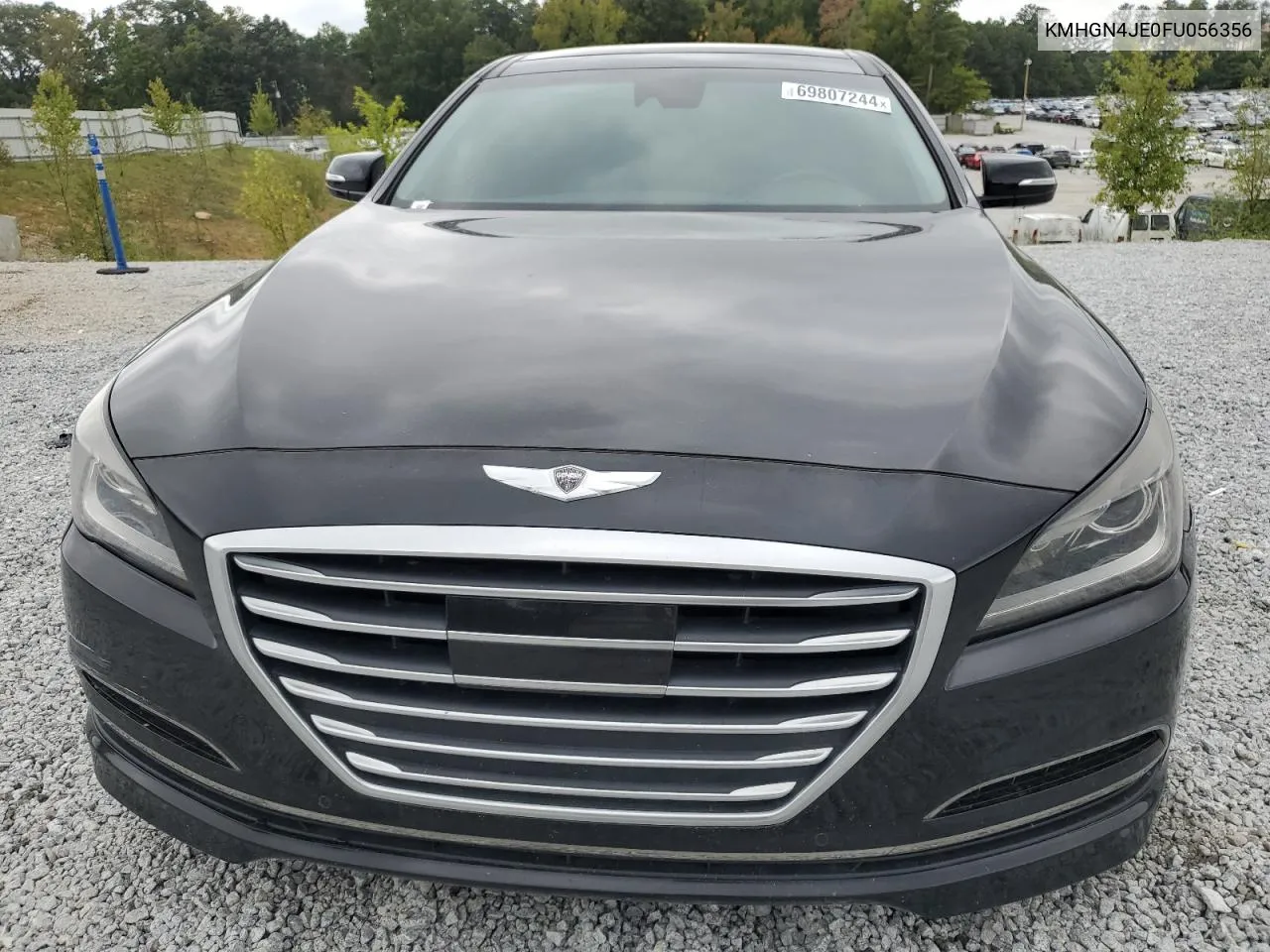 2015 Hyundai Genesis 3.8L VIN: KMHGN4JE0FU056356 Lot: 69807244