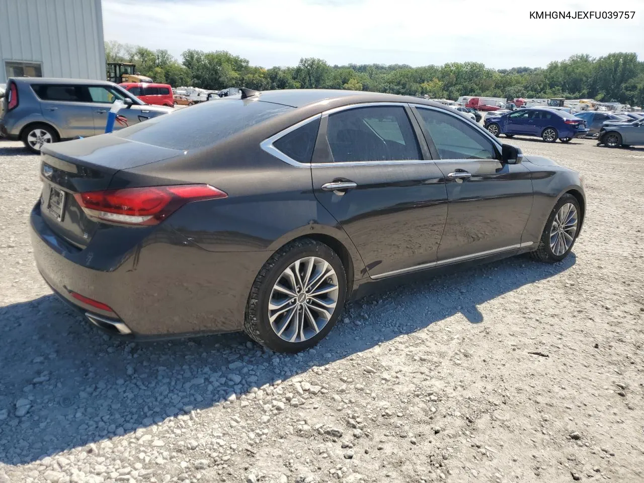 KMHGN4JEXFU039757 2015 Hyundai Genesis 3.8L