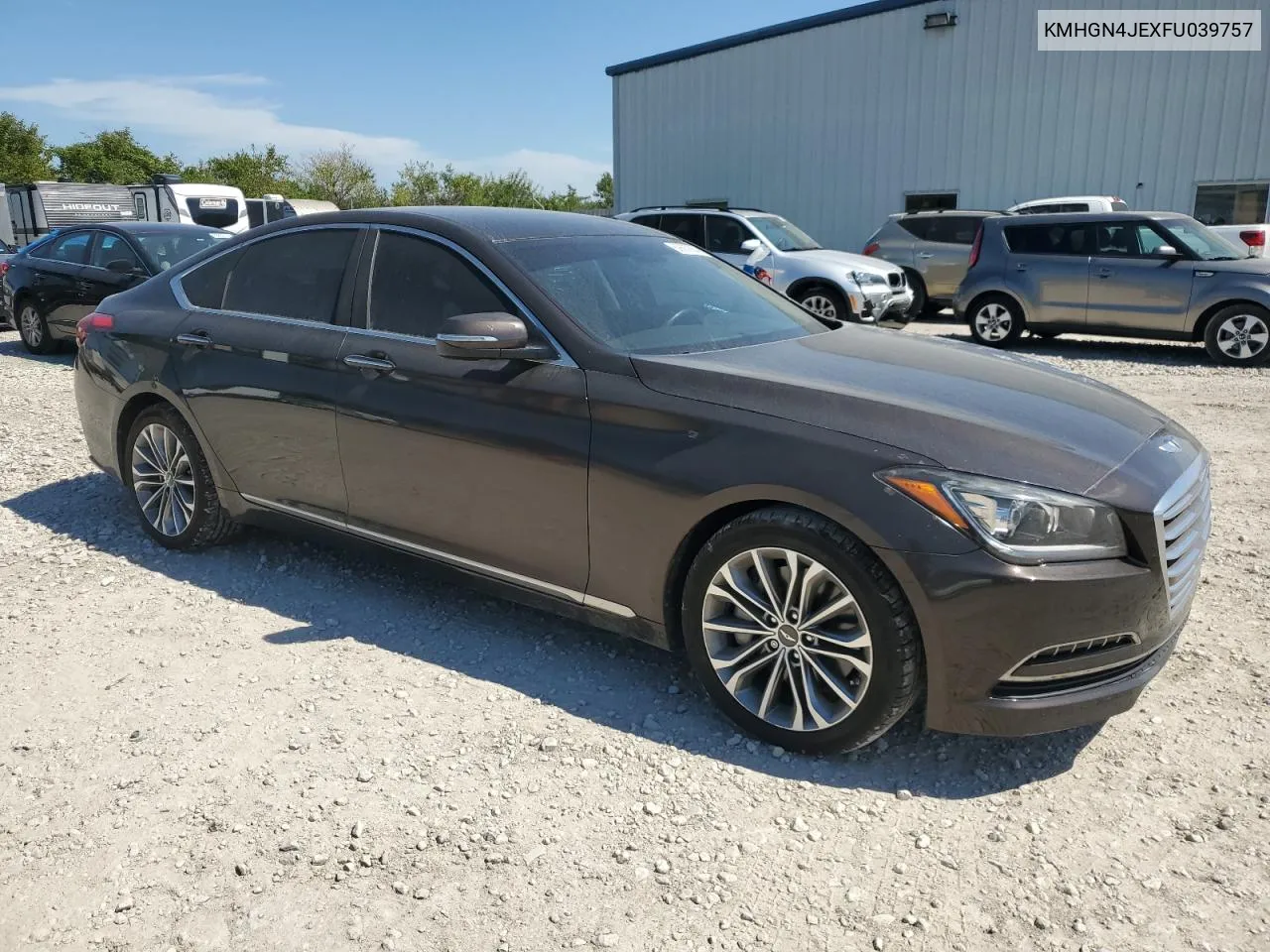 KMHGN4JEXFU039757 2015 Hyundai Genesis 3.8L