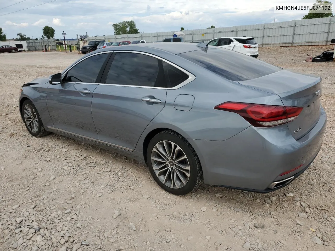 KMHGN4JE5FU071192 2015 Hyundai Genesis 3.8L