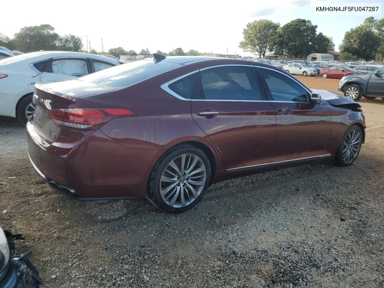 2015 Hyundai Genesis 5.0L VIN: KMHGN4JF5FU047287 Lot: 70397764