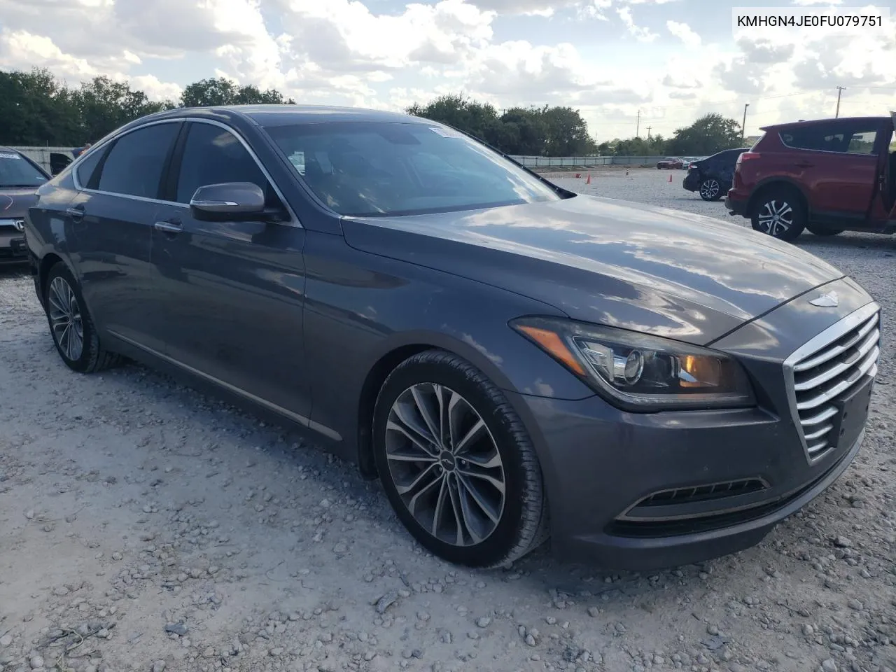 2015 Hyundai Genesis 3.8L VIN: KMHGN4JE0FU079751 Lot: 70603504