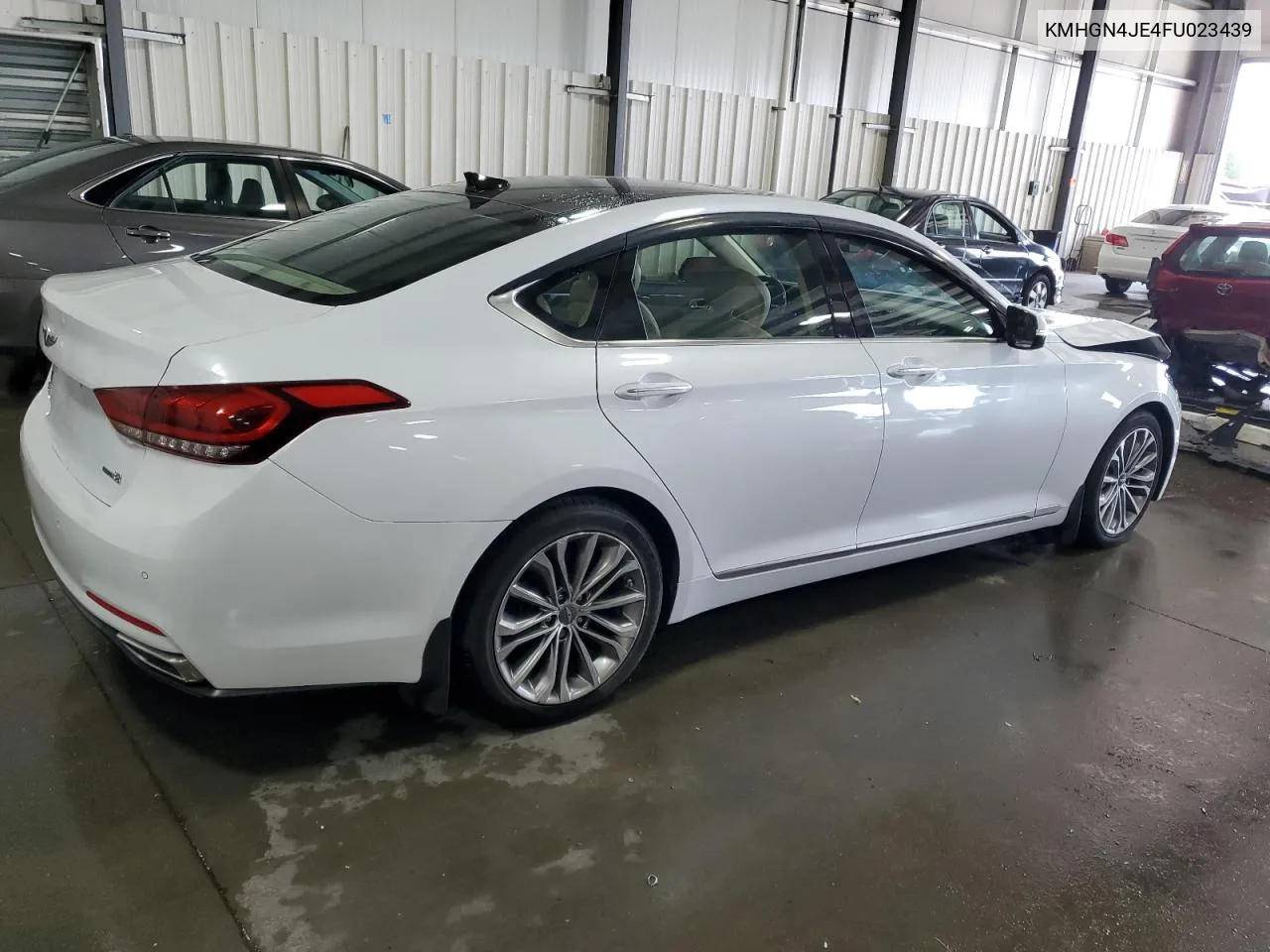 2015 Hyundai Genesis 3.8L VIN: KMHGN4JE4FU023439 Lot: 70684804