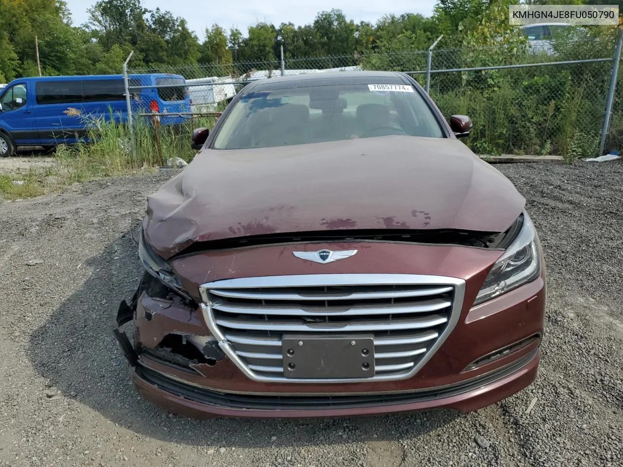 2015 Hyundai Genesis 3.8L VIN: KMHGN4JE8FU050790 Lot: 70857774