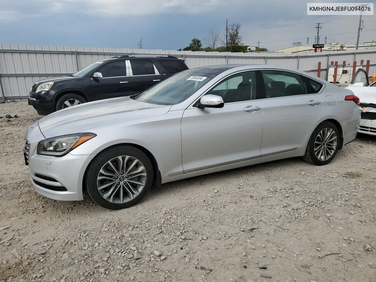 KMHGN4JE8FU094076 2015 Hyundai Genesis 3.8L