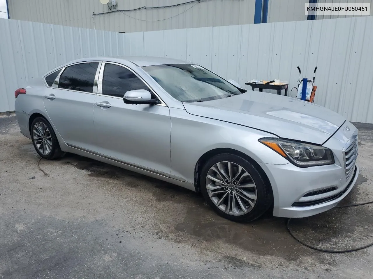 2015 Hyundai Genesis 3.8L VIN: KMHGN4JE0FU050461 Lot: 71035904