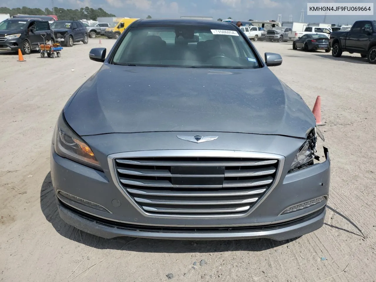 KMHGN4JF9FU069664 2015 Hyundai Genesis 5.0L